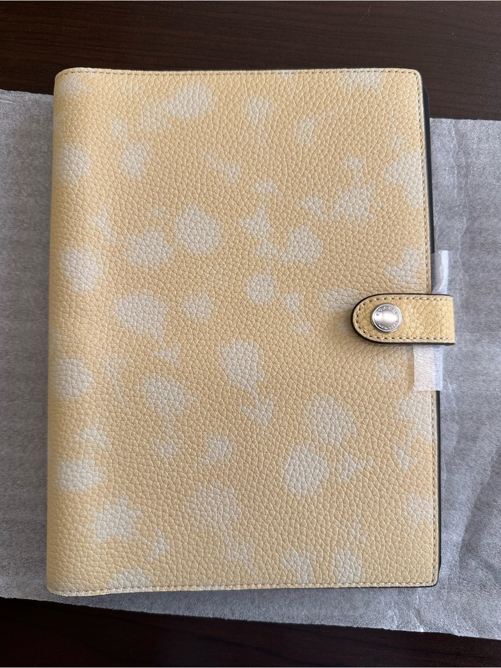 Coach Notebook Yellow Floral Print - Picture 2 of 6